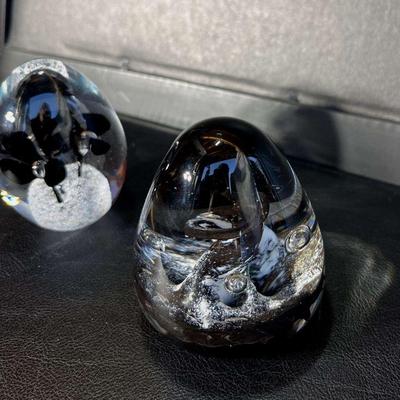 Art glass paperweights