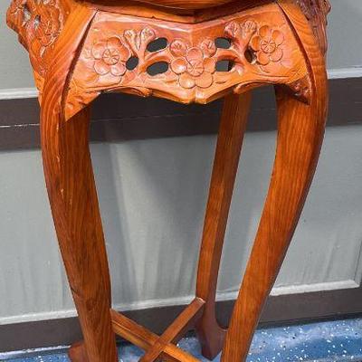 Antique plant stand rosewood?