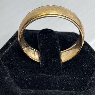 14K Gold Band