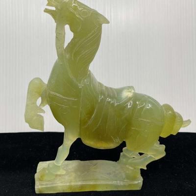 Jadeite Horse Statue
