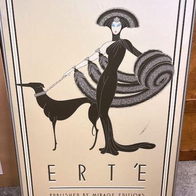 ERTE Framed Poster