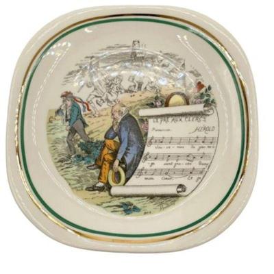 Lot 146
Parry Vieillel French Opera Signed Dessert Plates 1 through 4