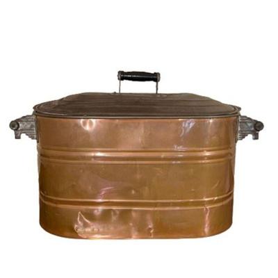 Lot 056
Vintage Copper Boiler
