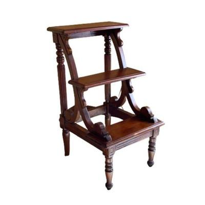 Lot 003
Antique Eastlake Carved Library Stairs