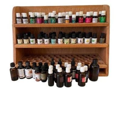 Lot 135
Essential Oils, Shelving, Book and Travel Case
