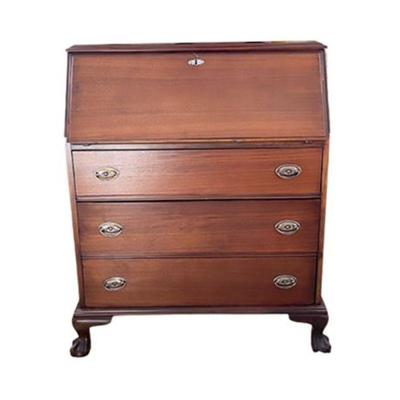 Lot 290
Cherry Drop Leaf Desk and Chest of Drawers