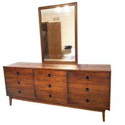 Lot 272
Mid Century Dresser with Mirror