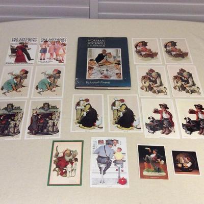 MMT159 Norman Rockwell Book & Prints