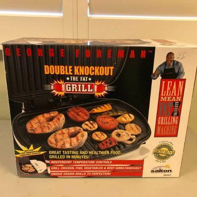 MMT194 George Foreman Double Knockout The Fat Grill New