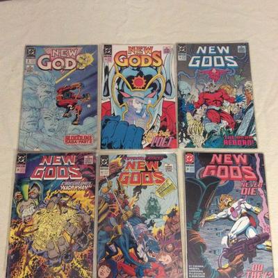 MMT058 Six DC New Gods Comics