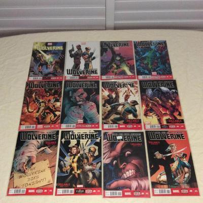 MMT057 Twelve Wolverine Marvel Comics