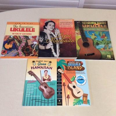 MMT020 Lena Machado Song Book & Four Hawaiian Ukulele Song Books