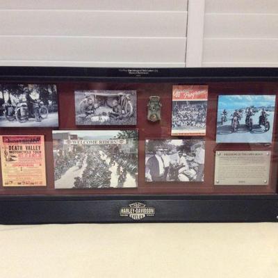 MMT107 Harley-Davidson Shadow Box Picture