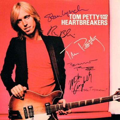Tom Petty signed album