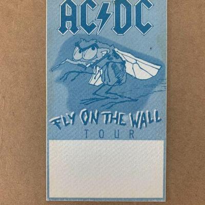 ACDC backstage pass