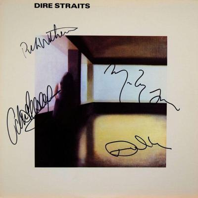 Dire Straits signed album