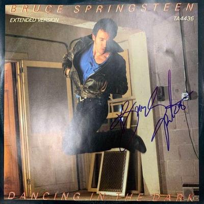 Bruce Springsteen signed album