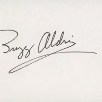 Buzz Aldrin signature