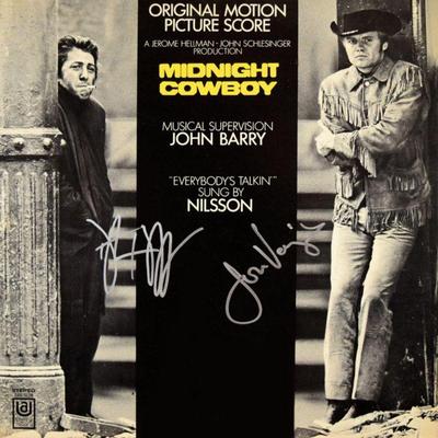 Midnight Cowboy signed soundtrack