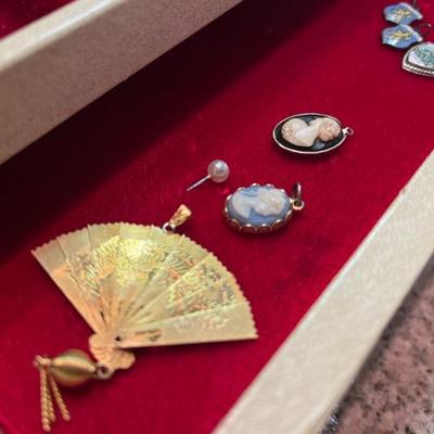 A few unique jewelry pieces 