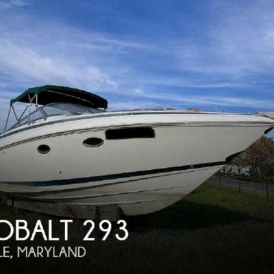 2000 Cobalt 293 is dry docked in Deale MD, can be seen by appointment on Sunday the 11th. Lots more boat photos below...