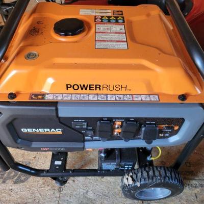 generac 8000 watt generator with 0 hours brand new