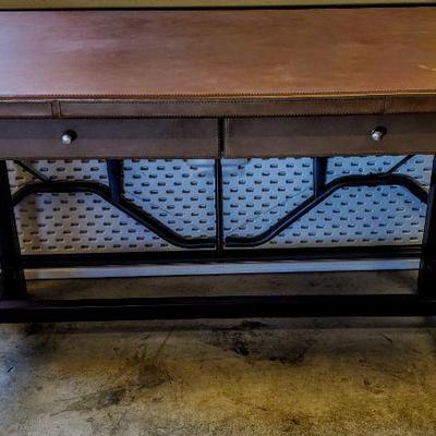 Promemoria (Italy) leather desk.  