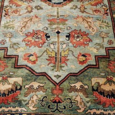 Middle Eastern, Persian & Oriental rugs. This rug measures 73
