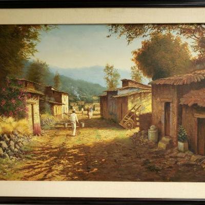 LOTS of artwork by listed artists.