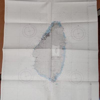 100 or more nautical charts from around the world, all in great condition. 