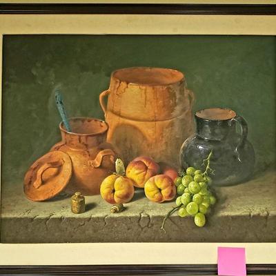 LOTS of artwork by listed artists.