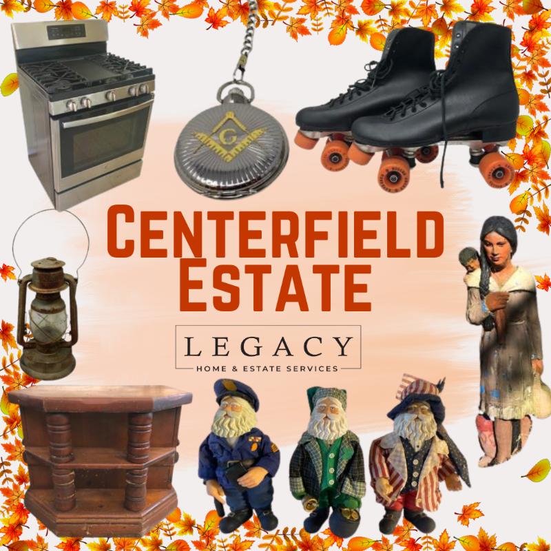 Centerfield Estate Sale Odds and Ends for your Home and Yard