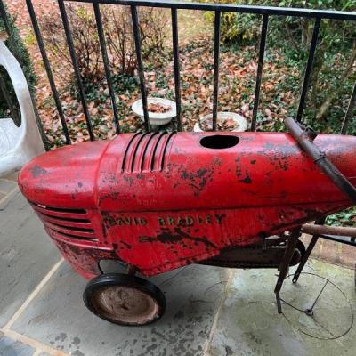 David Bradley pedal car - for parts or restoration