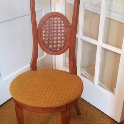 Ornate cane chair