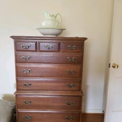 Solid cherry chest