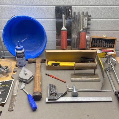 Tile setter and Glaizers lot