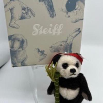 Steiff Ornament Panda # 037313