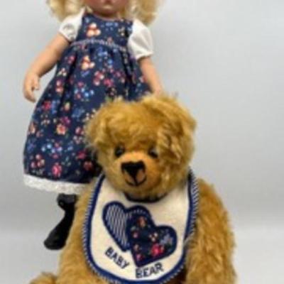 Limited Edition Goldilocks and Baby Bear Doll from Kish & Co