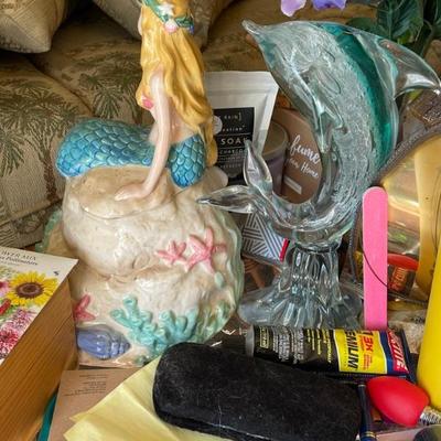 Mermaids and Murano art glass