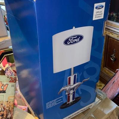 FORD Mustang lamp New In Box NIB 