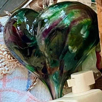 Art Glass Heart 