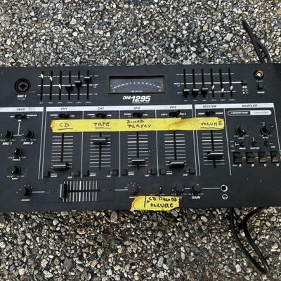NuMark DM1295 Professional 19" Mixer