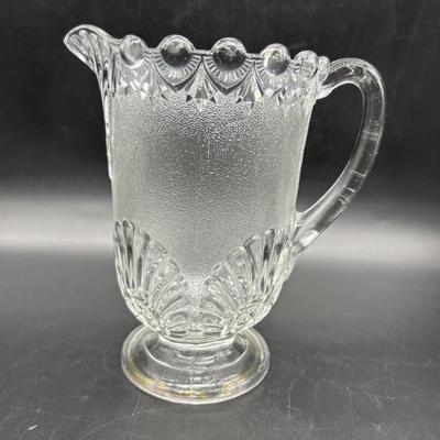 1893 Westmoreland Shell & Jewel Water Pitcher