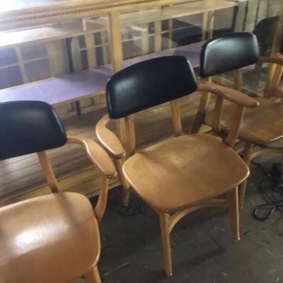 Mid century office chairs. 