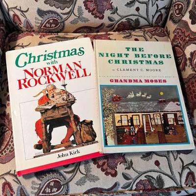 Christmas With Norman Rockwell & The Night Before Christmas W/ Grandma Moses Pictures