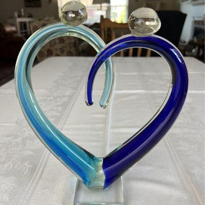 Blue Murano Art Glass 12