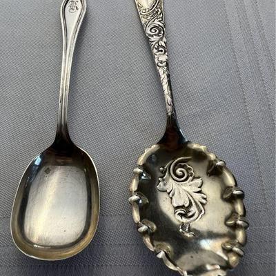 Two Sterling Silver Spoons