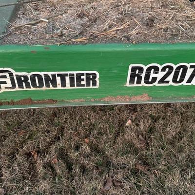 Frontier Rotary Cutter RC2072 with a 6-foot working width