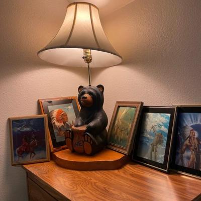 Bear table lamp