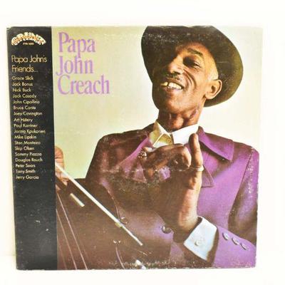 Autographed Papa John Creach 1971